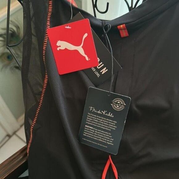 Puma Frida Kahlo X Cloudspun Athletic Tank Tops  Black M - Picture 9 of 12